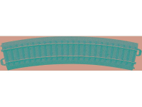 H0 Trix C rails 62224 Gebogen rails R2 (wisselbocht) 24.3 Â° 437.5 Mm