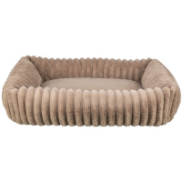 Trixie hondenmand Lonni ribfluweel lichtbruin 100 x 70 cm