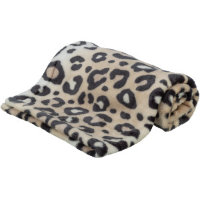 Leo deken softpluche voor hond en kat 70 x 50 cm