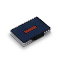 Trodat Reserve stempelkussen 6/56/2 83493 56 x 33 mm (bxh) Blauw rood 2 stuk(s)
