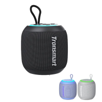 Tronsmart T7 Mini draagbare luidspreker Bluetooth V5.3 Luidspreker Bass IPX7 Waterdicht 18 uur Speeltijd TWS LED modi Dr