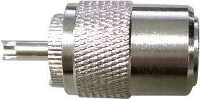 TRU COMPONENTS 1571893 UHF connector Stekker, recht 50 Ω 1 stuk(s)