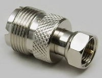 BKL Electronic 0403086 UHF adapter UHF bus   F stekker 1 stuk(s)