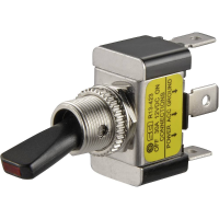 TRU COMPONENTS 1587693 Auto tuimelschakelaar TC R13 423L RED 12 V/DC 30 A 1x uit/aan Continu 1 stuk(s)