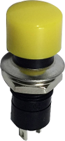 TRU COMPONENTS 1587708 TC R13 40A 05YL Druktoets 250 V/AC 1.5 A 1x uit/(aan) Moment 1 stuk(s)