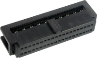 TRU COMPONENTS 1589659 Pinconnector Met trekonlasting Rastermaat: 1.27 Mm Totaal aantal polen: 40 Aantal rijen: 2 1 stuk(s)