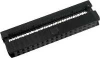 TRU COMPONENTS 1589684 Pinconnector Met trekonlasting Rastermaat: 2 mm Totaal aantal polen: 6 Aantal rijen: 2 1 stuk(s)