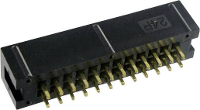 TRU COMPONENTS 1589757 Pinconnector Zonder uitwerphendel Rastermaat: 2.54 Mm Totaal aantal polen: 12 Aantal rijen: 2 1 stuk(s)