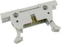 TRU COMPONENTS 1589786 Pinconnector Met hendel lang Rastermaat: 2.54 Mm Totaal aantal polen: 20 Aantal rijen: 2 1 stuk(s)
