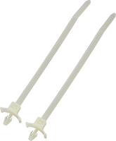 KSS 28530c1309 Kabelbinder 203 mm 4.80 Mm Zwart Met spreidanker 100 stuk(s)