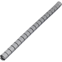 TRU COMPONENTS 1593211 TC KL15SLZ 50M203 Spiraalslang 15 mm (max) Zilver per meter