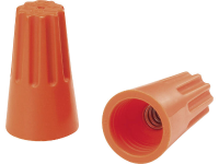 TRU COMPONENTS 1593506 Aderverbinder Flexibel:   Massief: 1.25 2 MmÂ² Aantal polen: 2, 3 100 stuks Oranje