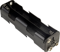 TRU COMPONENTS 38 2B Batterijhouder 8x AA (penlite) Drukknopaansluiting