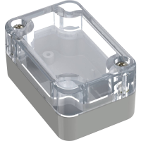 TRU COMPONENTS 6U07060403437 TC 13865036 Industriële behuizing 60 x 40 x 30 ABS PC Lichtgrijs 1 stuk(s)