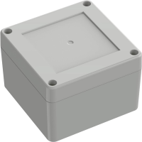 TRU COMPONENTS 6U07090906017 TC 13865064 Industriële behuizing 90 x 90 x 60 ABS Lichtgrijs 1 stuk(s)