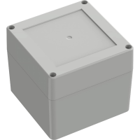 TRU COMPONENTS 6U07111109119 TC 13865104 Industriële behuizing 105 x 105 x 89.7 Polycarbonaat Lichtgrijs 1 stuk(s)