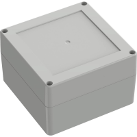 TRU COMPONENTS 6U07121208119 TC 13865120 Industriële behuizing 119.9 X 119.9 X 75 Polycarbonaat Lichtgrijs 1 stuk(s)