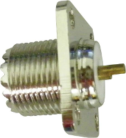 TRU COMPONENTS 740934 UHF connector Bus, inbouw verticaal 50 Ω 1 stuk(s)