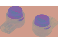 TRU COMPONENTS 808666 Aderverbinder Flexibel: 0.13 0.38 MmÂ² Massief: 0.13 0.38 MmÂ² Aantal polen: 2 100 stuks Geel