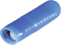 TRU COMPONENTS 808673 Aderverbinder Flexibel: 0.08 0.38 MmÂ² Massief: 0.08 0.38 MmÂ² Aantal polen: 2 100 stuks Blauw