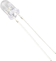 TRU COMPONENTS Bedrade LED 5 mm Wit Rond 5 mm 18000 mcd 20 ° 20 mA