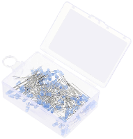 TRU COMPONENTS Bedrade LED Blue Rond 3 mm 2500 mcd 30 ° 20 mA 2.7 V, 3.4 V