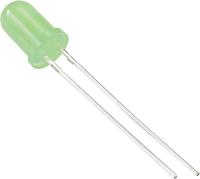 TRU COMPONENTS Bedrade LED Geel groen Rond 5 mm 68 mcd 60 ° 20 mA