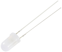 TRU COMPONENTS Bedrade LED Geel groen Rond 5 mm 1120 mcd 15 ° 20 mA 2.1 V