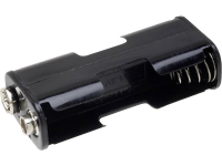 TRU COMPONENTS BH 322 1B Batterijhouder 2x AA (penlite) Drukknopaansluiting