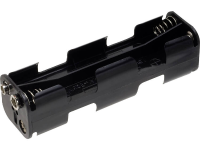 TRU COMPONENTS BH 382B Batterijhouder 8x AA (penlite) Drukknopaansluiting