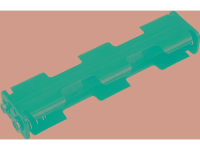 TRU COMPONENTS BH342 1B Batterijhouder 4x AA (penlite) Drukknopaansluiting
