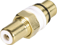 BKL Electronic 1103054 Cinch adapter Cinch koppeling   Cinch koppeling Inhoud: 1 stuk(s)