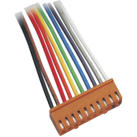 TRU COMPONENTS Female header met kabel Aantal rijen: 1 Aantal polen per rij: 6 TC 2506376 1 stuk(s)
