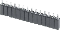 TRU COMPONENTS Female header (precisie) Aantal rijen: 1 Aantal polen per rij: 2 TC 0306PF 002 1 50 00 1 stuk(s)
