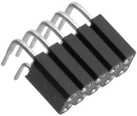 TRU COMPONENTS Female header (precisie) Aantal rijen: 2 Aantal polen per rij: 10 TC 0308 020 2 50 00 1 stuk(s)
