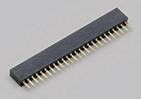 TRU COMPONENTS Female header (standaard) Aantal rijen: 1 Aantal polen per rij: 14 TC 2506274 1 stuk(s)