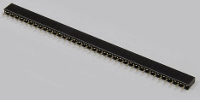TRU COMPONENTS Female header (standaard) Aantal rijen: 1 Aantal polen per rij: 5 TC 2506309 1 stuk(s)