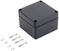 TRU COMPONENTS KST 210 03210000.H Industriële behuizing 82 x 80 x 55 ABS Leigrijs 1 stuk(s)