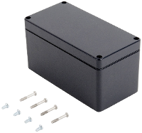 TRU COMPONENTS KST 231 03231000.H Industriële behuizing 160 x 80 x 85 ABS Leigrijs 1 stuk(s)