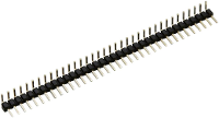 TRU COMPONENTS Male header (standaard) Aantal rijen: 1 Aantal polen per rij: 16 TC 2506401 1 stuk(s)