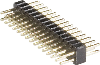 TRU COMPONENTS Male header (standaard) Aantal rijen: 1 Aantal polen per rij: 25 1580867 1 stuk(s)