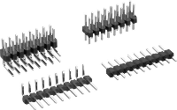 TRU COMPONENTS Male header (standaard) Aantal rijen: 1 Aantal polen per rij: 8 TC 0628 100 008 00 1 stuk(s)