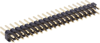 TRU COMPONENTS Male header (standaard) Aantal rijen: 2 Aantal polen per rij: 10 1581031 1 stuk(s)