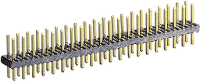 TRU COMPONENTS Male header (standaard) Aantal rijen: 2 Aantal polen per rij: 20 1580935 1 stuk(s)
