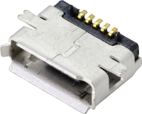 Tru Components Micro USB 2.0 Type AB inbouwbus Bus, inbouw horizontaal Inhoud: 1 stuk(s)