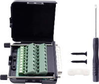 TRU COMPONENTS T1904C102 D sub male connectorset Aantal polen: 25 Schroeven 1 stuk(s)