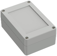 TRU COMPONENTS TC 10860444 Universele behuizing 105 x 70 x 40 ABS Lichtgrijs 1 stuk(s)