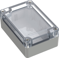 TRU COMPONENTS TC 10860464 Universele behuizing 105 x 70 x 40 Polycarbonaat Lichtgrijs 1 stuk(s)
