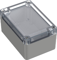 TRU COMPONENTS TC 10860596 Universele behuizing 120 x 80 x 60.20 Polycarbonaat Lichtgrijs 1 stuk(s)