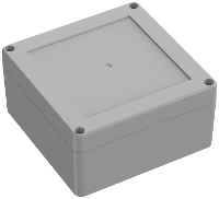 TRU COMPONENTS TC 10860664 Universele behuizing 119.80 X 119.80 X 60.10 ABS Lichtgrijs 1 stuk(s)